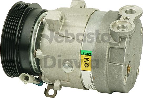 Webasto 82D0155008A - Компрессор кондиционера autospares.lv