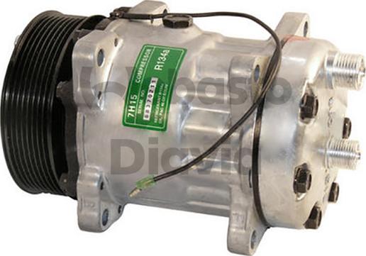 Webasto 82D015502CDA - Компрессор кондиционера autospares.lv