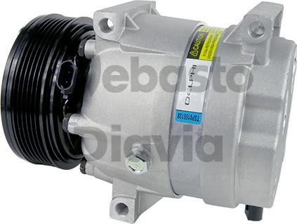 Webasto 82D0155138A - Компрессор кондиционера autospares.lv