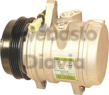 Webasto 82D0155854A - Компрессор кондиционера autospares.lv