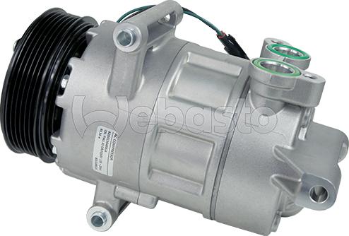 Webasto 82D0156400CA - Компрессор кондиционера autospares.lv