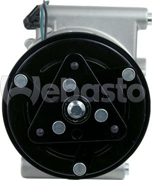 Webasto 82D0156400CA - Компрессор кондиционера autospares.lv