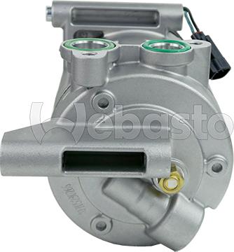 Webasto 82D0156400CA - Компрессор кондиционера autospares.lv