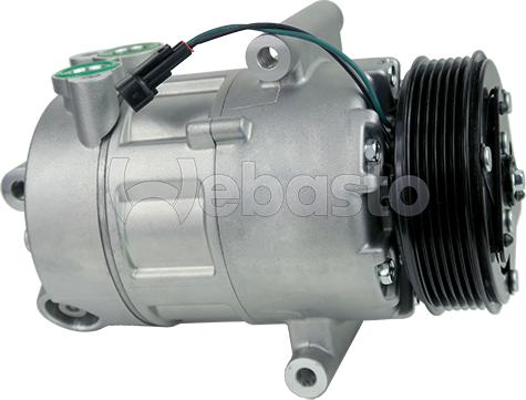 Webasto 82D0156400CA - Компрессор кондиционера autospares.lv