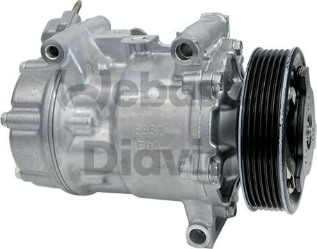 Webasto 82D0156411MA - Компрессор кондиционера autospares.lv