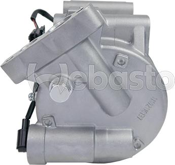 Webasto 82D0156431CA - Компрессор кондиционера autospares.lv