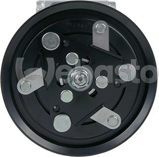 Webasto 82D0156431MA - Компрессор кондиционера autospares.lv