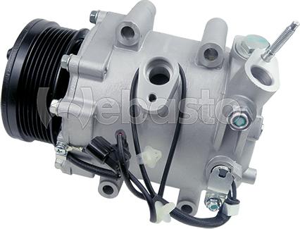 Webasto 82D0156438CA - Компрессор кондиционера autospares.lv