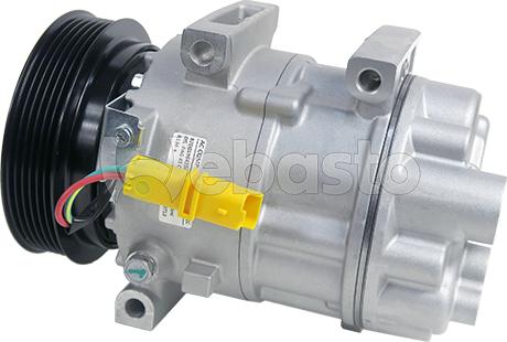 Webasto 82D0156425CA - Компрессор кондиционера autospares.lv