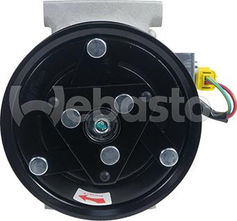 Webasto 82D0156425CA - Компрессор кондиционера autospares.lv