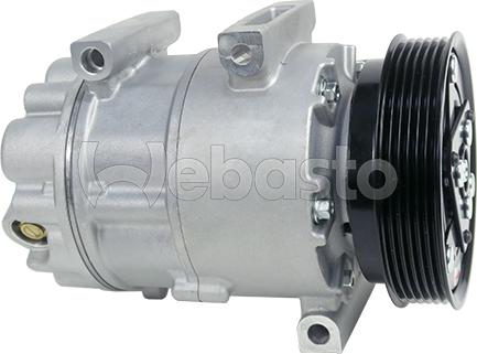 Webasto 82D0156425CA - Компрессор кондиционера autospares.lv