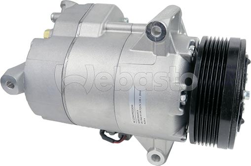 Webasto 82D0156420CA - Компрессор кондиционера autospares.lv