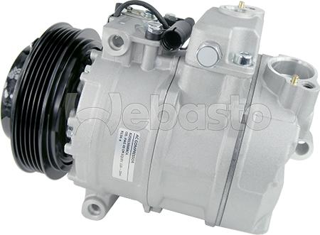 Webasto 82D0156069CA - Компрессор кондиционера autospares.lv