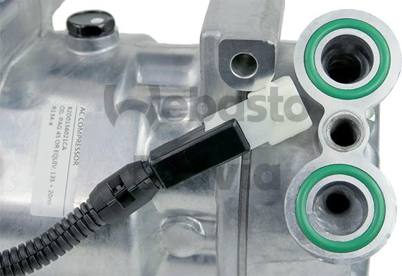 Webasto 82D0156021CA - Компрессор кондиционера autospares.lv