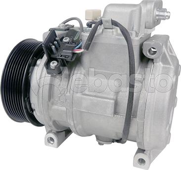 Webasto 82D0156076MA - Компрессор кондиционера autospares.lv