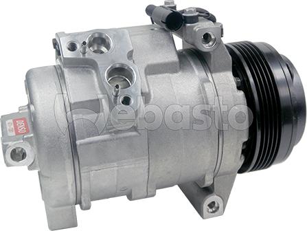 Webasto 82D0156195MA - Компрессор кондиционера autospares.lv