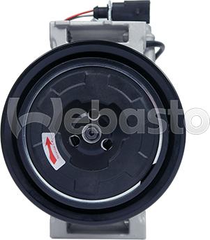 Webasto 82D0156146CA - Компрессор кондиционера autospares.lv