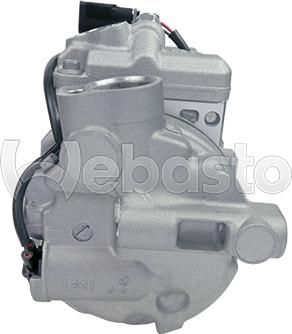 Webasto 82D0156146MA - Компрессор кондиционера autospares.lv