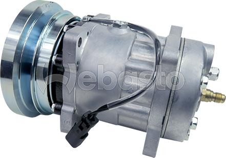 Webasto 82D0156158CA - Компрессор кондиционера autospares.lv