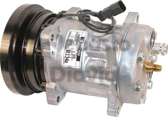 Webasto 82D0156158MA - Компрессор кондиционера autospares.lv