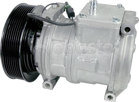 Webasto 82D0156165MA - Компрессор кондиционера autospares.lv