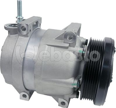 Webasto 82D0156166CA - Компрессор кондиционера autospares.lv