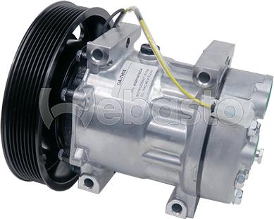 Webasto 82D0156162CA - Компрессор кондиционера autospares.lv