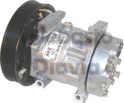 Webasto 82D0156162MA - Компрессор кондиционера autospares.lv