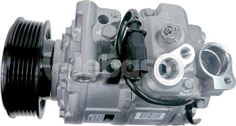 Webasto 82D0156124MA - Компрессор кондиционера autospares.lv