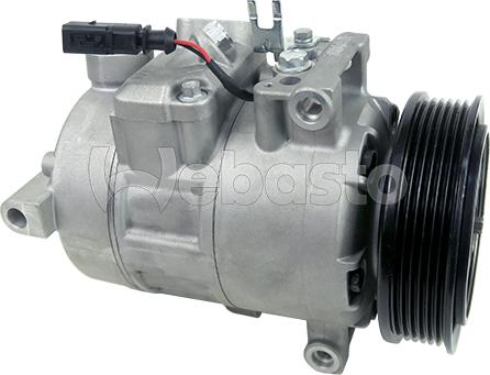 Webasto 82D0156125CA - Компрессор кондиционера autospares.lv