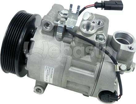 Webasto 82D0156125CA - Компрессор кондиционера autospares.lv