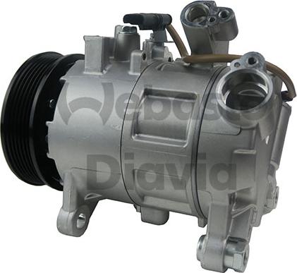 Webasto 82D0156346CA - Компрессор кондиционера autospares.lv