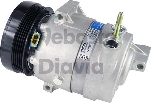 Webasto 82D0156356A - Компрессор кондиционера autospares.lv