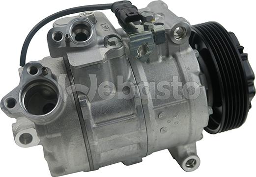 Webasto 82D0156350MA - Компрессор кондиционера autospares.lv