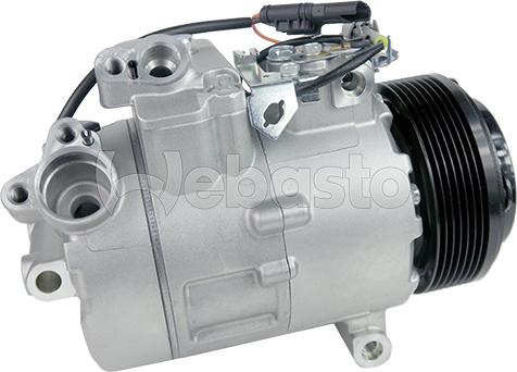 Webasto 82D0156363CA - Компрессор кондиционера autospares.lv