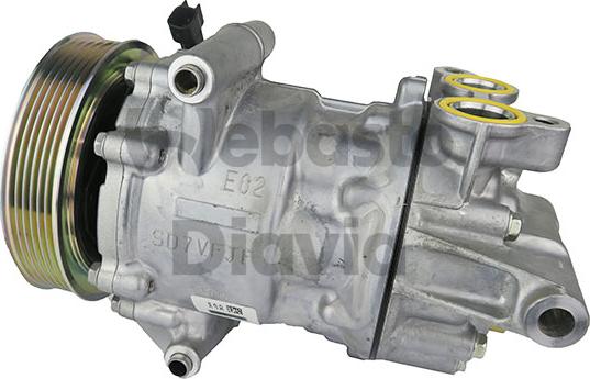 Webasto 82D0156323MA - Компрессор кондиционера autospares.lv