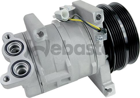 Webasto 82D0156266CA - Компрессор кондиционера autospares.lv