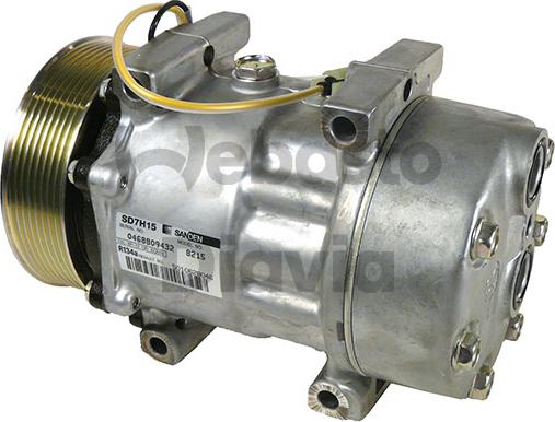 Webasto 82D0156282MA - Компрессор кондиционера autospares.lv