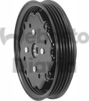 Webasto 82D016155MA - Электромагнитное сцепление, компрессор autospares.lv