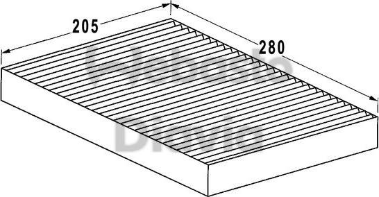 Webasto 82D0325004A - Фильтр воздуха в салоне autospares.lv