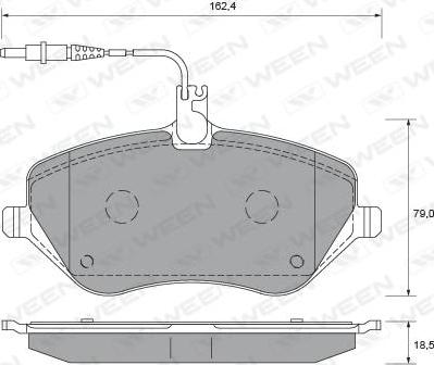 Roulunds Rubber 619781 - Тормозные колодки, дисковые, комплект autospares.lv