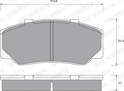 BENDIX 333770 - Тормозные колодки, дисковые, комплект autospares.lv