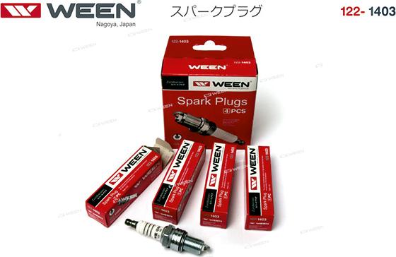 Ween 122-1403 - Свеча зажигания autospares.lv