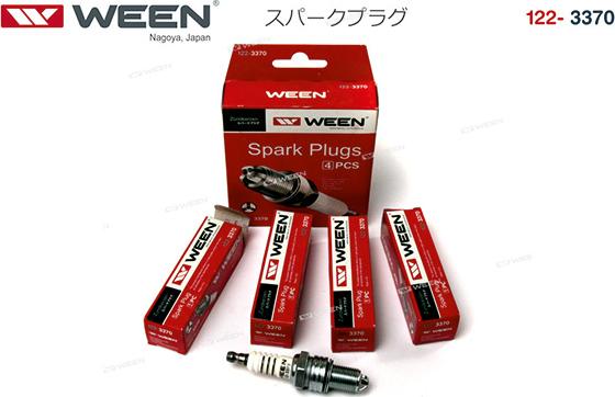 Ween 122-3370 - Свеча зажигания autospares.lv