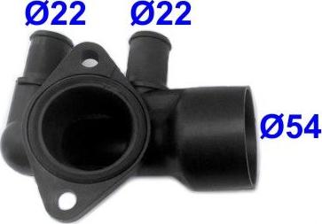 WE PARTS 421850066 - Фланец охлаждающей жидкости autospares.lv