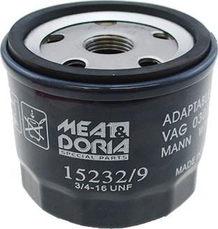 WE PARTS 15232/9 - Масляный фильтр autospares.lv