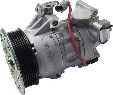 WE PARTS K15297 - Компрессор кондиционера autospares.lv