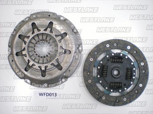 Westlake WFD013 - Комплект сцепления autospares.lv