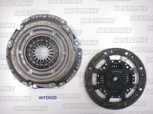 Westlake WFD020 - Комплект сцепления autospares.lv