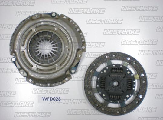 Westlake WFD028 - Комплект сцепления autospares.lv